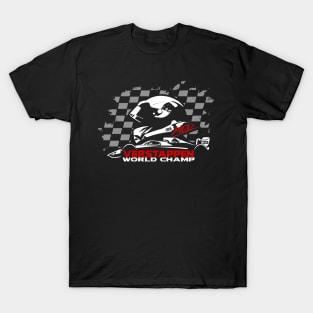 #33 Fan Checkered Flag T-Shirt